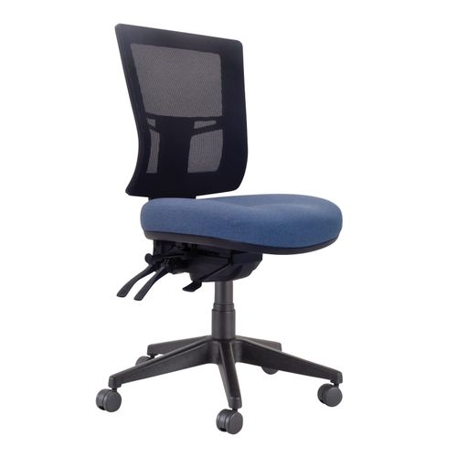Buro Metro II 24/7 Chair Mesh Back SafeTex with Seat Slide Cobalt