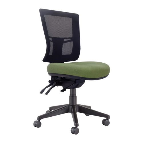 Buro Metro II 24/7 Chair Mesh Back SafeTex with Seat Slide Olive