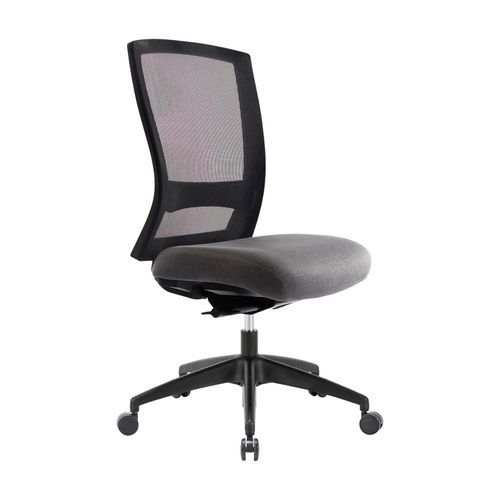 Buro Mentor Chair Mesh Back SafeTex Smoke
