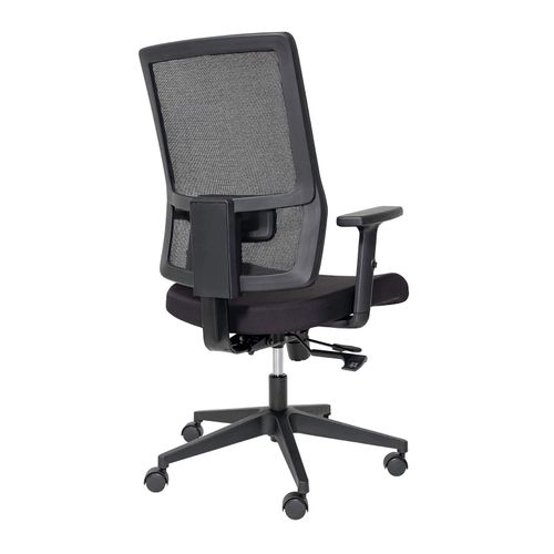 Buro Mantra Chair Mesh Back With Arms Black
