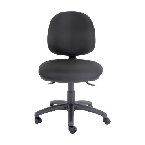 Mondo Java Chair 3 Lever Mid Back No Arms Black