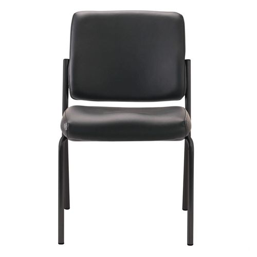 Buro Lindis Visitor Chair 4 Leg Black PU