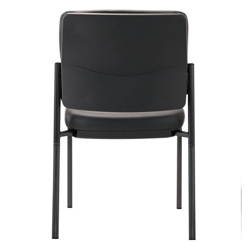 Buro Lindis Visitor Chair 4 Leg Black PU