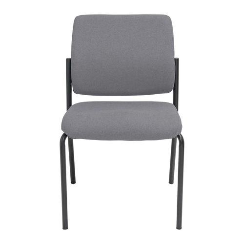 Buro Lindis Visitor Chair 4 Leg Smoke Fabric