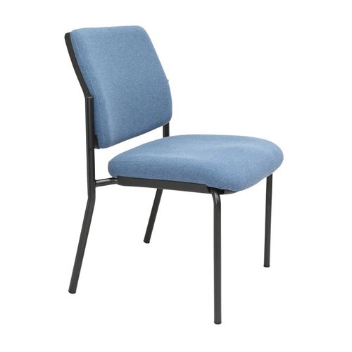 Buro Lindis Visitor Chair 4 Leg Cobalt Fabric