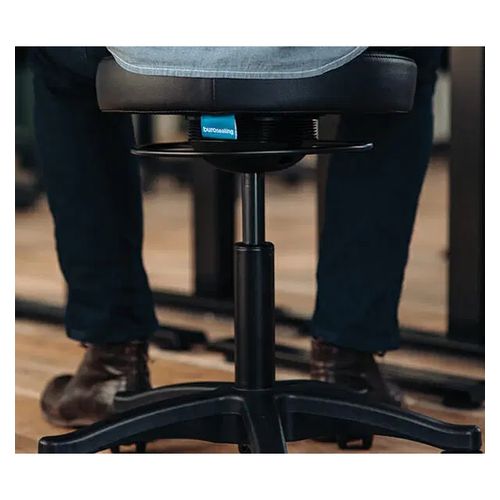 Buro Polo Stool Black PU