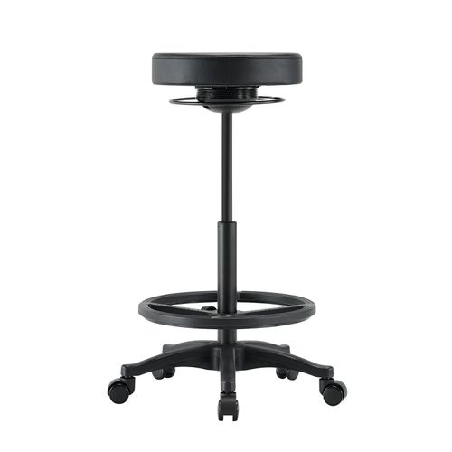 Buro Polo Drafting Stool Black PU