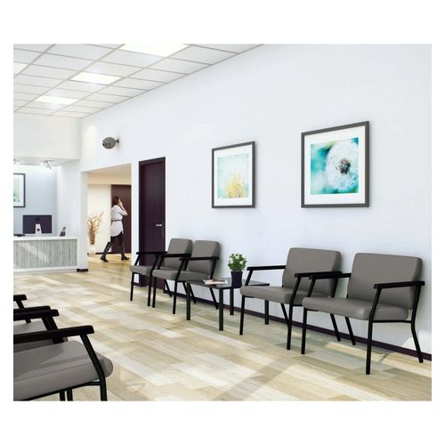Buro Concord B Visitors Chair 4 Leg with Arms Stratus PU