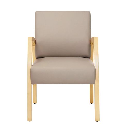 Buro Concord Bella Guest Chair 4 Leg with Arms Stratus PU