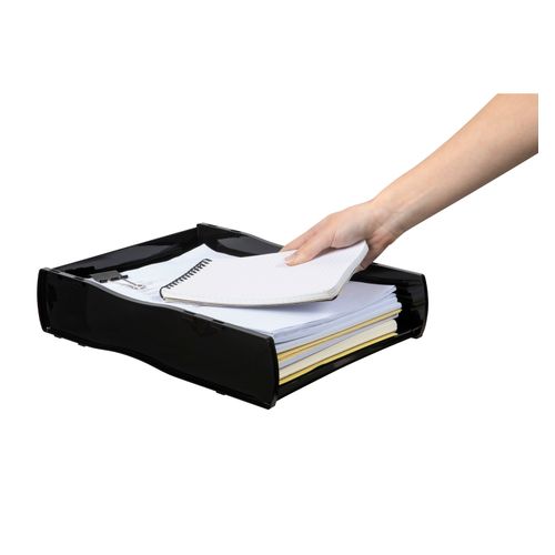 Esselte Nouveau Document Tray Black