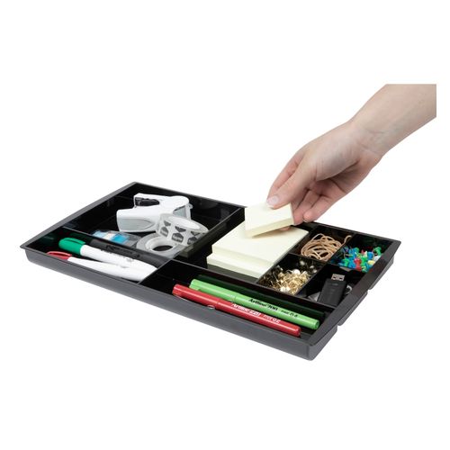 Esselte Nouveau Drawer Tidy Black