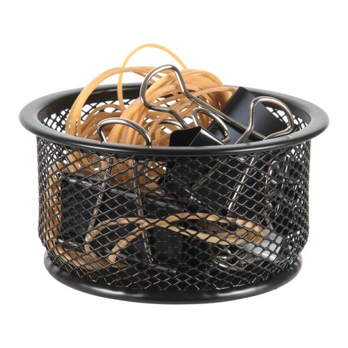 Esselte Mesh Holder Paper Clip Black