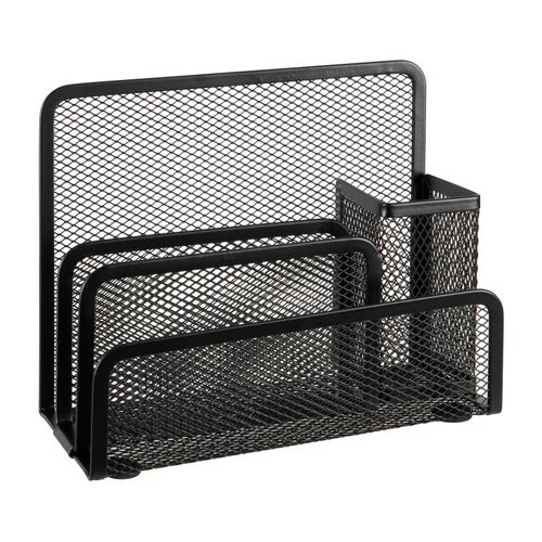 Esselte Desk Organiser Mesh Black