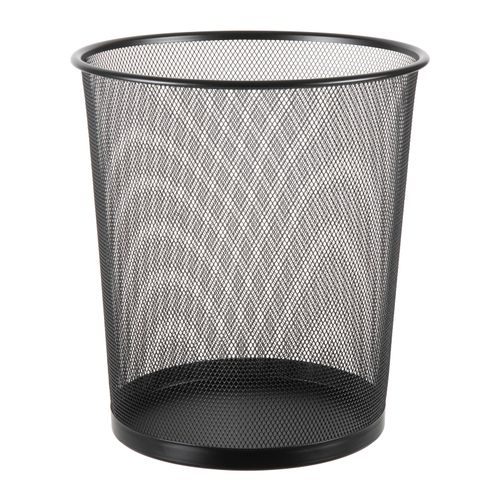 Esselte Round Mesh Bin 10L Black