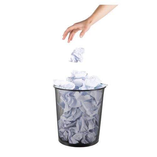 Esselte Round Mesh Bin 10L Black