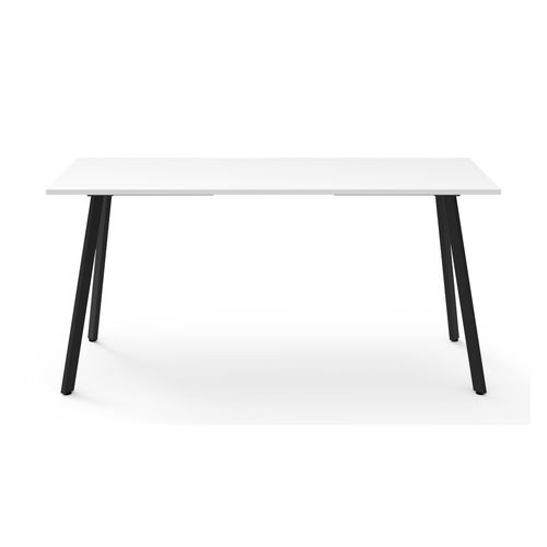 Rapid Eternity High Bar Table 2100mm Black Base Natural White Top