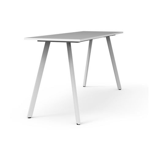 Rapid Eternity High Bar Table 2100mm White Base Natural White Top