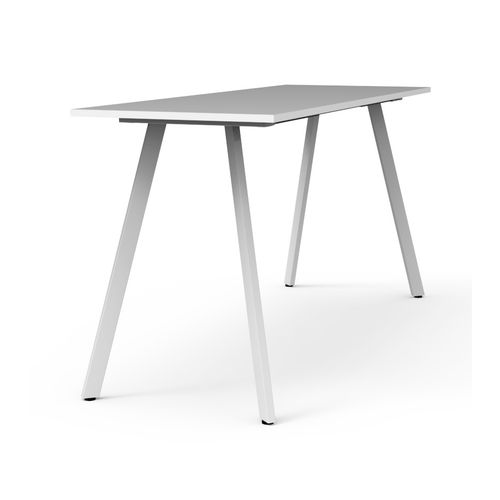 Rapid Eternity High Bar Table 2100mm White Base Natural White Top