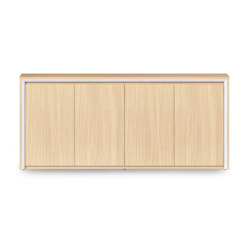 Casa Swing Door Cupboard Natural Oak/Natural White