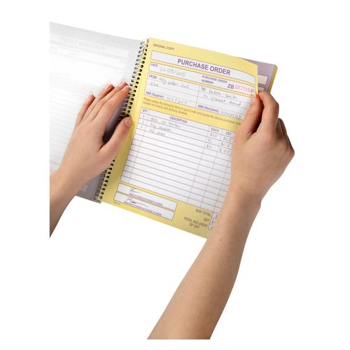 Spirax 501 Purchase Order Book 250x200mm
