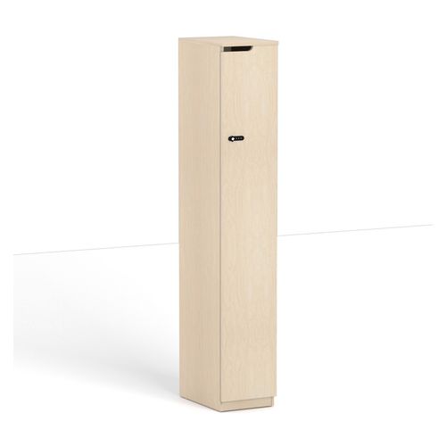 Knox Locker Single Door Nordic Maple