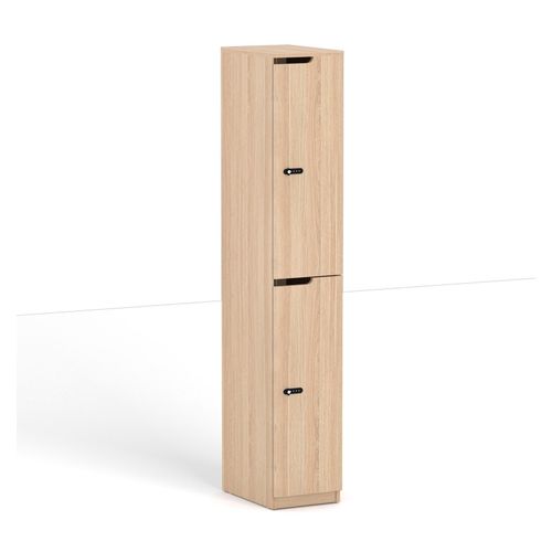 Knox Locker Two Door Nordic New Oak Ravine