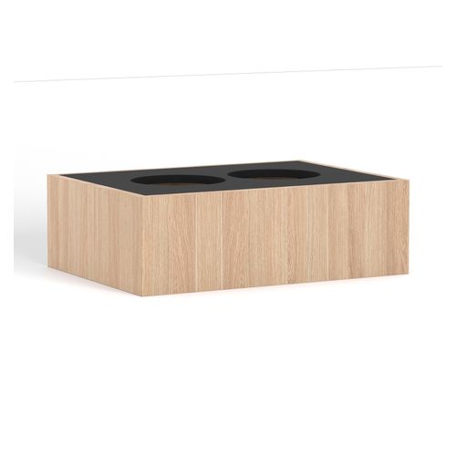Knox Planter to Suit 2 Locker Configuration New Oak Ravine