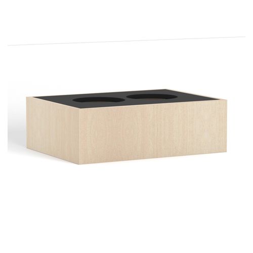 Knox Planter to Suit 2 Locker Configuration Nordic Maple
