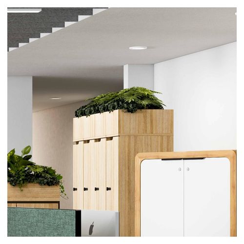 Knox Planter to Suit 2 Locker Configuration Nordic Maple