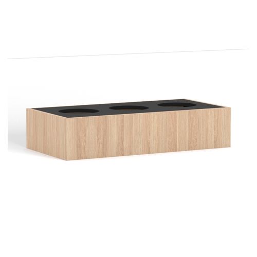 Knox Planter to Suit 3 Locker Configuration New Oak Ravine