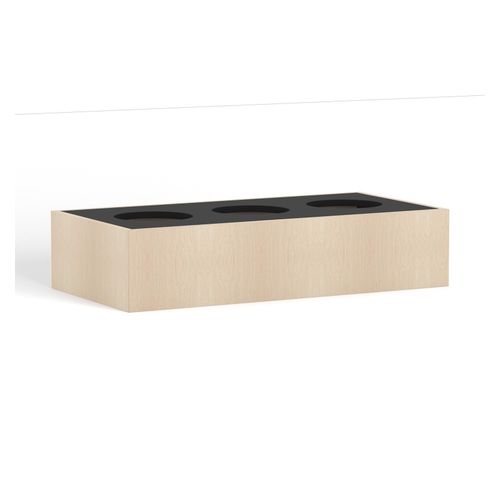 Knox Planter to Suit 3 Locker Configuration Nordic Maple