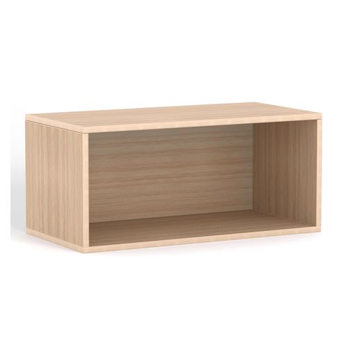 Rhodes Modular Shelf Cubby W799mm x D400mm x H362mm New Oak Ravine