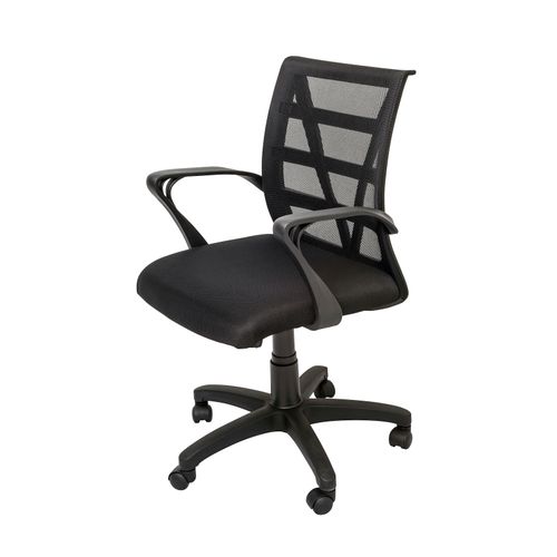 Vienna Mesh Back Chair Black