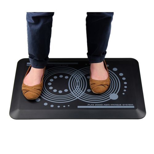 Floortex Chairmat Anti-Fatigue 40x60cm Grey