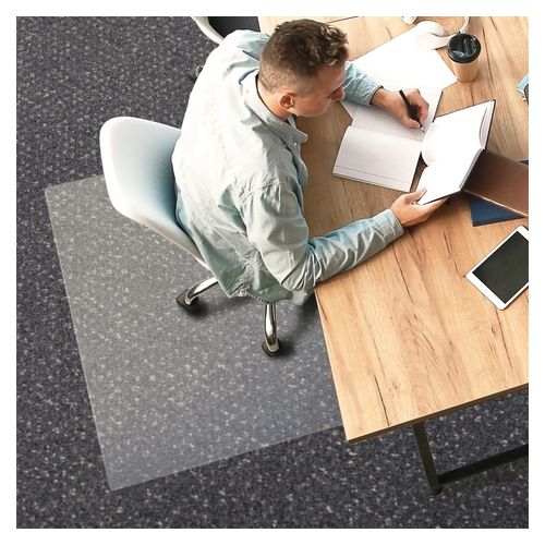 Marbig Chairmat Tuffmat Large Rectangle Polycarbonate