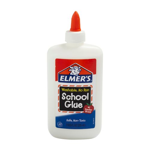 Elmers Glue E308 Pourable Non-Toxic 225mL White