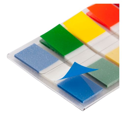 Post-It Flags Assorted Colours 12 x 45mm 5-Pack