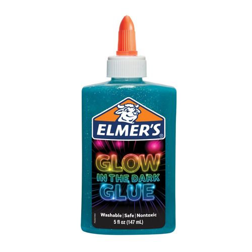 Elmers Glue Glow In Dark Blue 148mL Pack 3