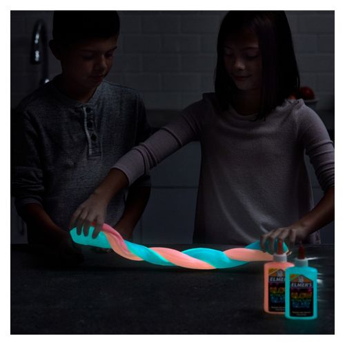 Elmers Glue Glow In Dark Pink 148mL Pack 3