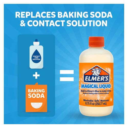 Elmers Magical Liquid 258Ml (To Make Slime) Pack 6