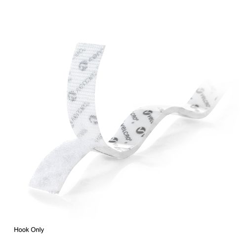 Velcro Brand Stick On Hook Only Tape 25mm X 3.6m White