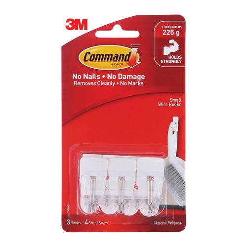 Command Utensil Hook 17067 White Pack 3