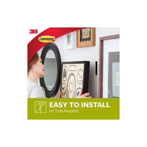 Command 17206-ES12 Large White Picture Hanging Strips Value Pack 12