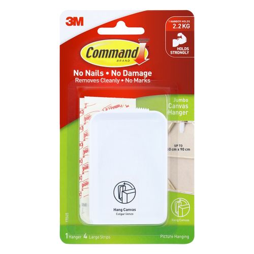 Command 17045-ES Jumbo Canvas Hanger