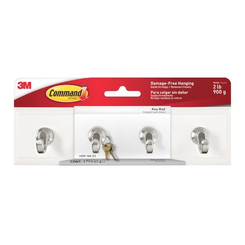 Command Key Rail HOM18Q Quartz
