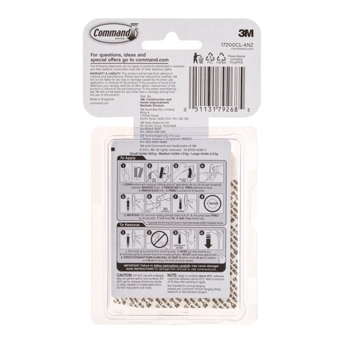 Command Assorted Replacement Strips Pack 16