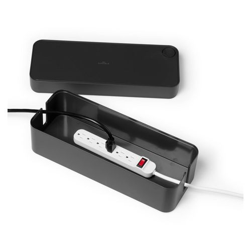 Durable Cavoline Cable Box Large Graphite