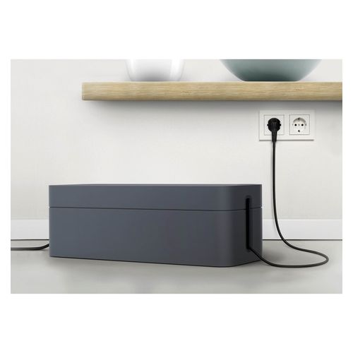 Durable Cavoline Cable Box Large Graphite