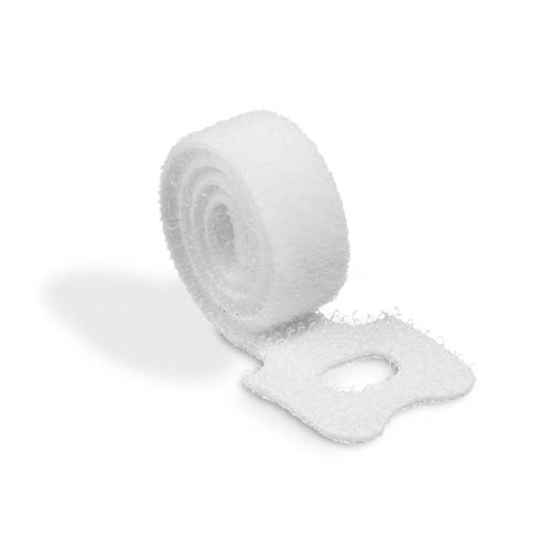 Durable Cavoline Cable Tie 503602 Self Grip 10x200mm White Pack 50