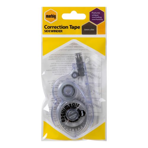 Marbig Sidewinder Correction Tape 5mm x 8m